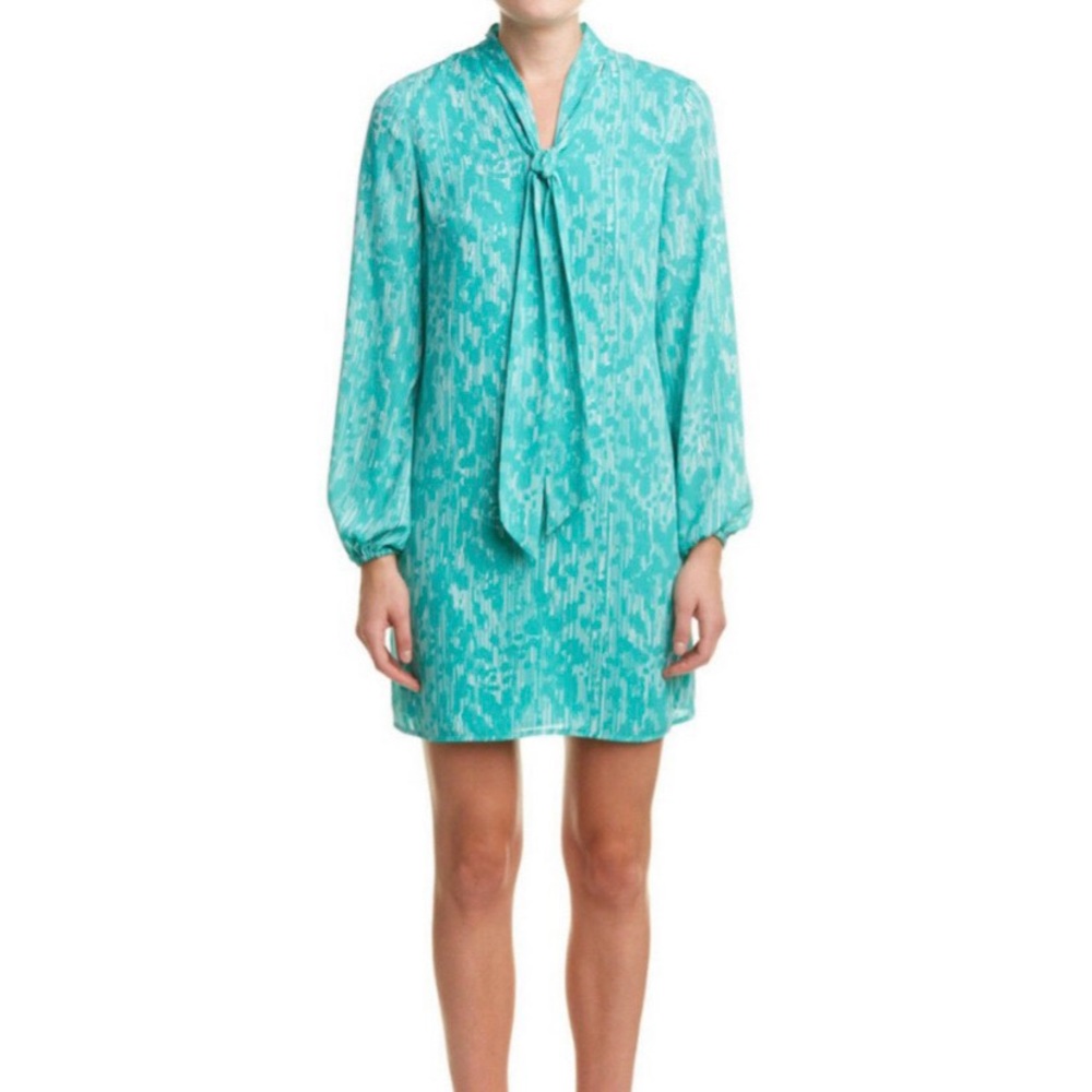 Cynthia Steffe Aqua Shift Dress